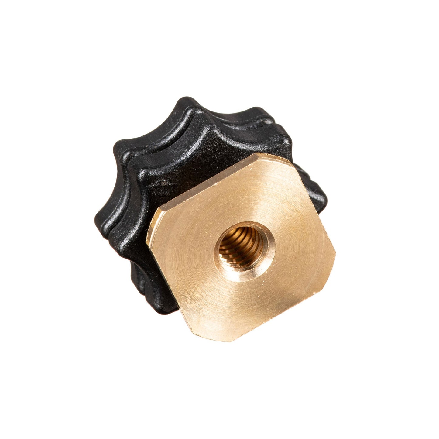 Rycote Brass Shoe Adaptor with Male Thread -  1/4" or 3/8”