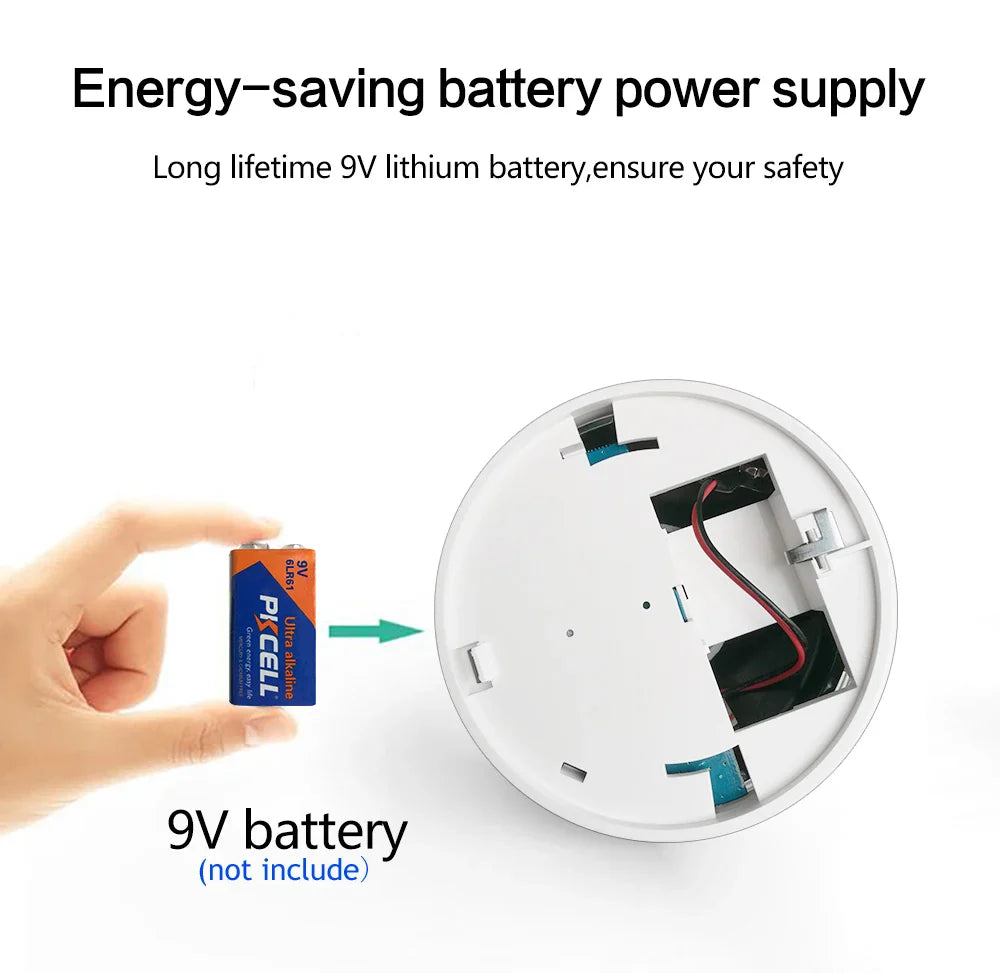 Tuya Wifi Smoke Slayer — 80dB Fire Alarm with Smart Life Edge