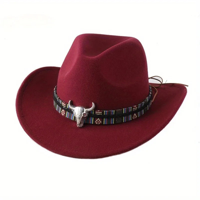 Outlaw Mirage – Cow Print Western Jazz Hat for Wild Rodeos & Neon Rodeo Raves  Product Descripti