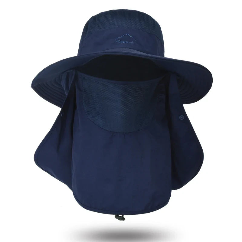 Death Valley Ghostshade – Tactical Fisherman’s Sun Hat with Face Shield and Breathable Dome