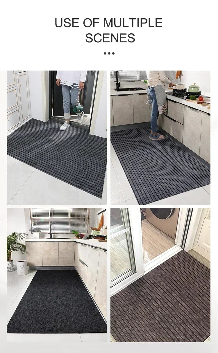 TacticalGrip Military-Grade Anti-Slip Door Mat – Oil & Water Absorbent Indoor/Outdoor Entry Rug for Home, Gym & Site Zones