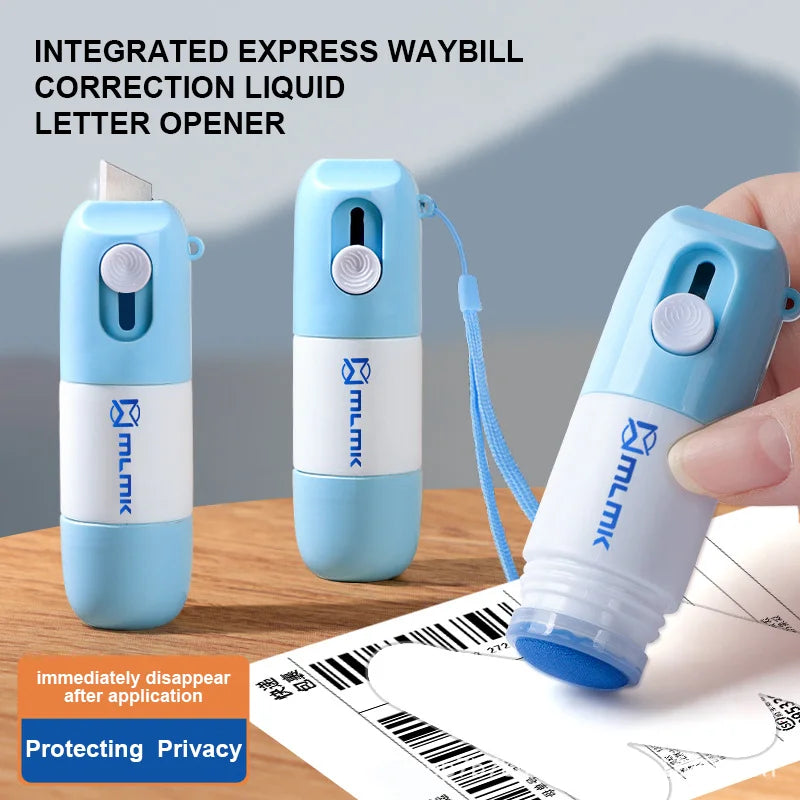 Slice ‘N Swipe Mini Sword Opener + Thermal Paper Cloak Pen — Defend Your Data, Destroy Boxes