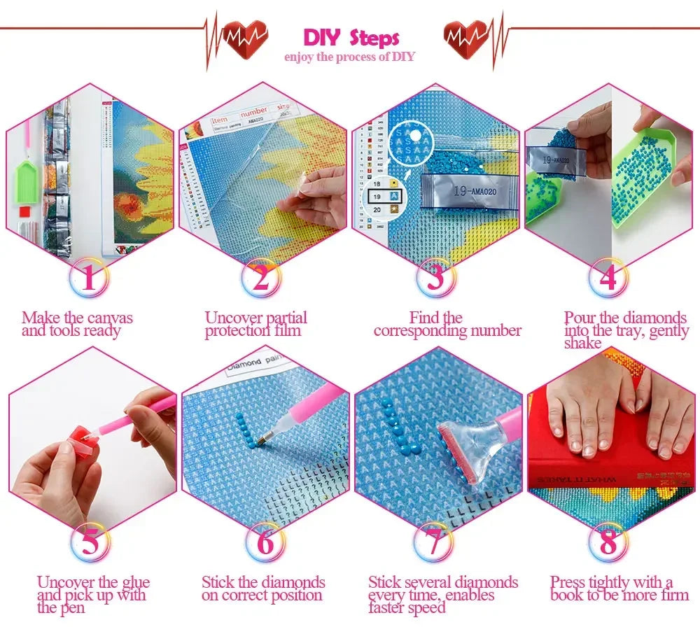 Baby Yoda Star Wars 5D Diamond Painting Cross Stitch Set – Ultimate DIY Sparkle Mosaic Art for Epic Home Decor & Gift