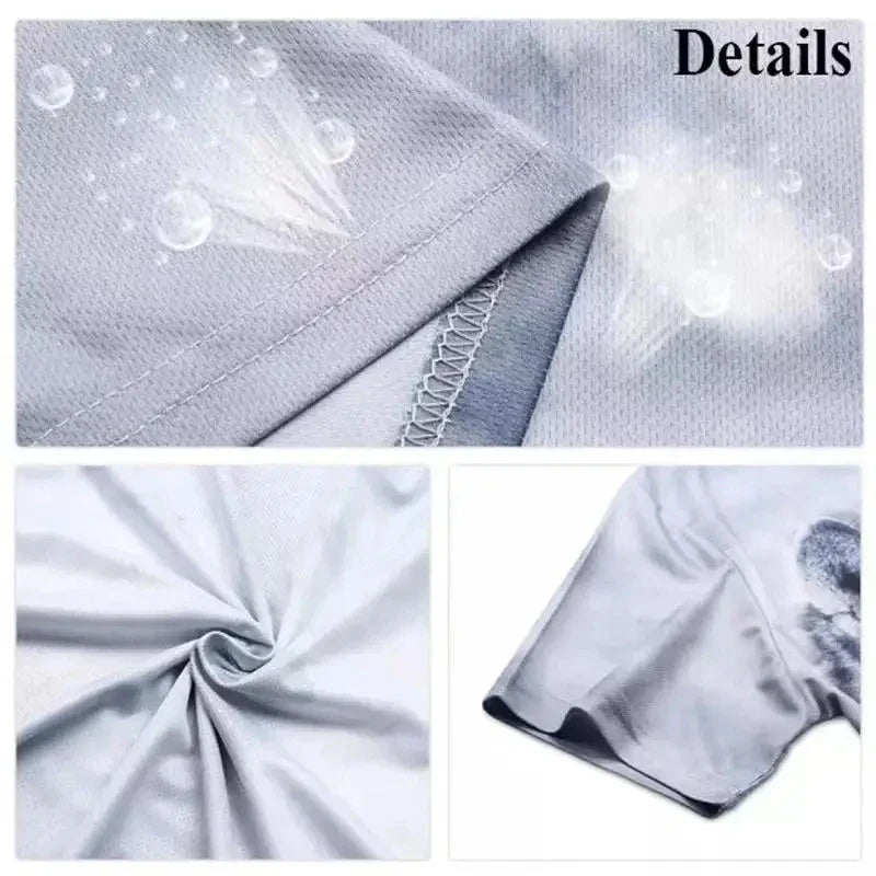 3D Cat Print Streetwear T-Shirt | Men's Casual Oversized Tee | Trendy Summer Vibes | Fashion-Forward Pullover