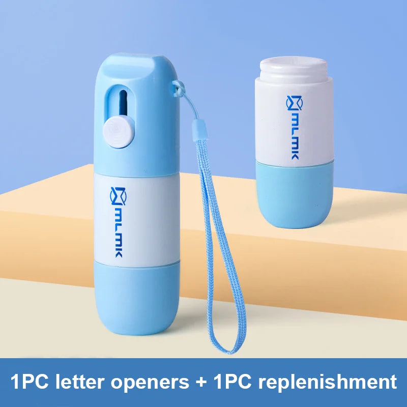 Slice ‘N Swipe Mini Sword Opener + Thermal Paper Cloak Pen — Defend Your Data, Destroy Boxes