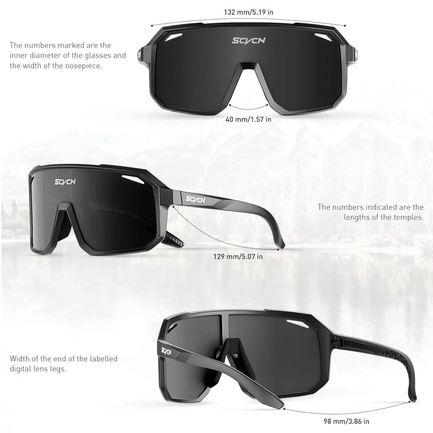 Shadow Apex UV400 Tactical Mountaineering Sunglasses 2025