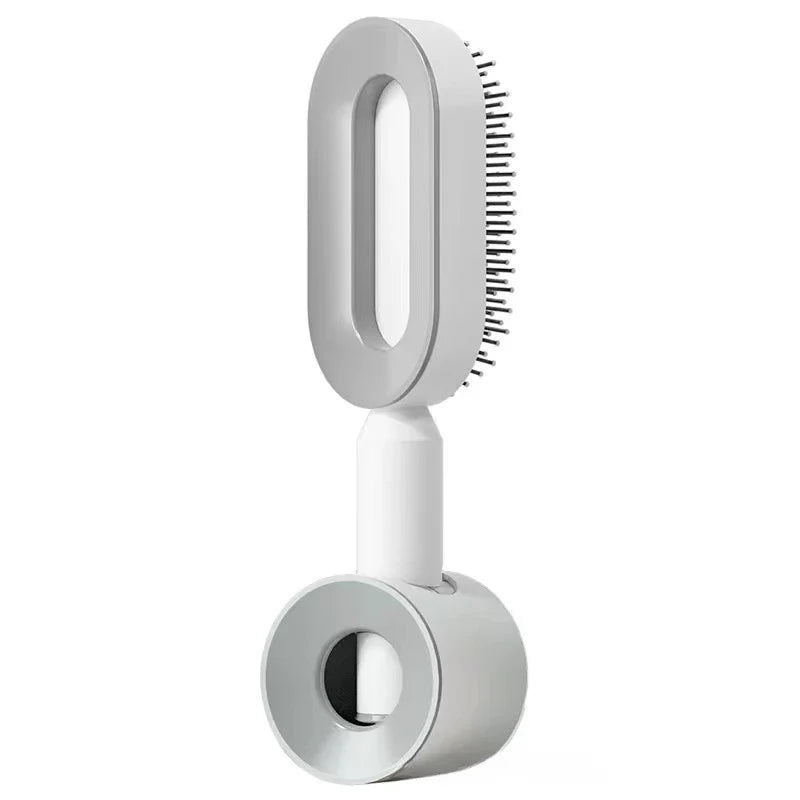 The Reckless Comb: One-Click Clean, Scalp-Slaying Air Cushion Hairbrush for Hardcore Hair Rebels