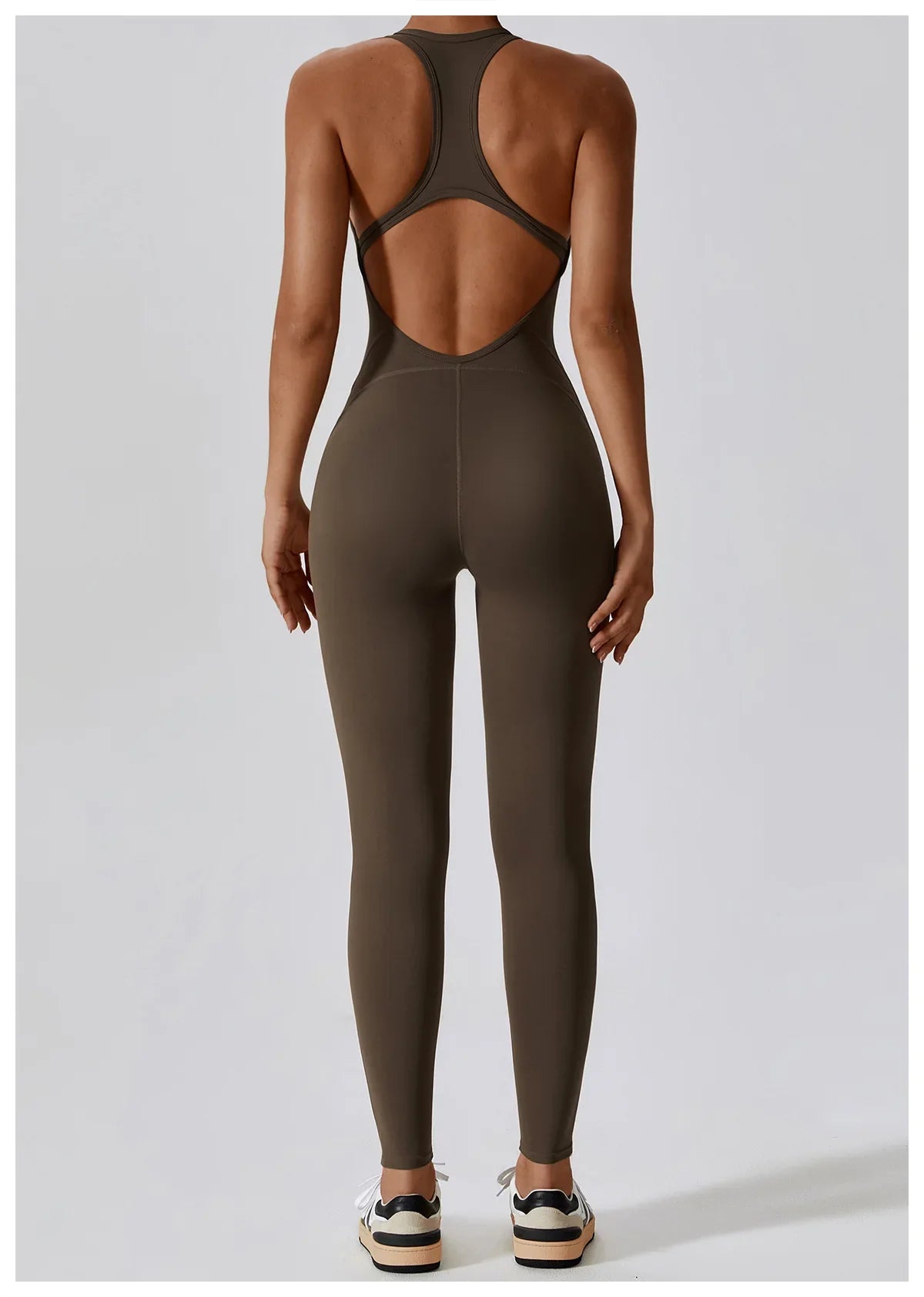 Seamless Yoga Jumpsuit - All-in-One Workout Outfit for Women