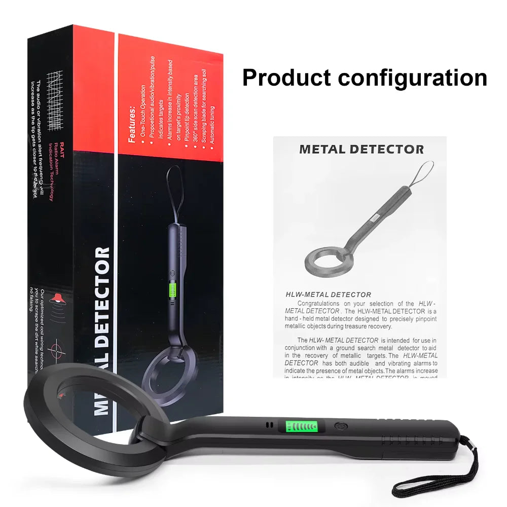 DIZAINLIFE Gravedigger Pulse X Waterproof Metal Detector for Outlaws, Treasure Freaks & Stage Crew Sweepers