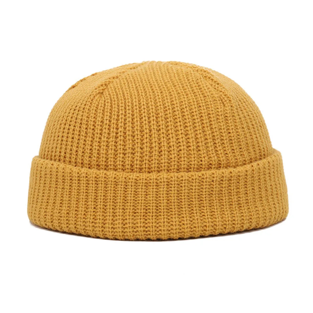Winter Warm Beanies – Casual Short Thread Hip Hop Hat for Men and Women
