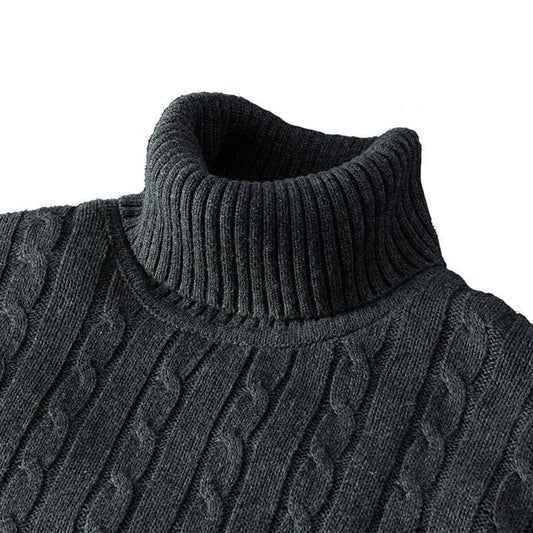 Winter Rebellion Men’s Turtleneck Sweater – King Billion High Neck Pullover