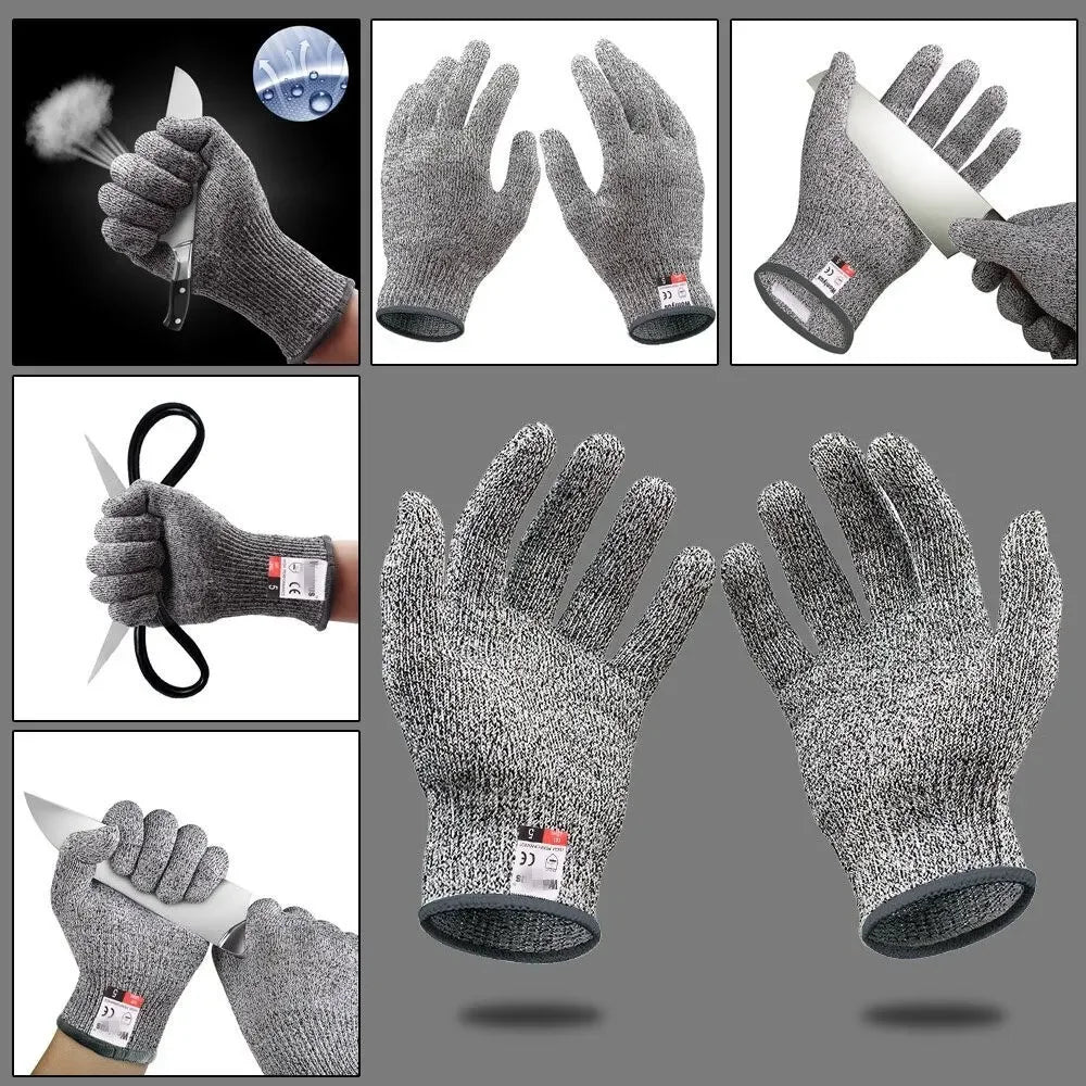Grade 5 Cut-Proof Kitchen Safety Gloves for Slicers, Dicers & DIY Daredevils | Food-Safe, Scratch-Resistant, Chef-Approved!