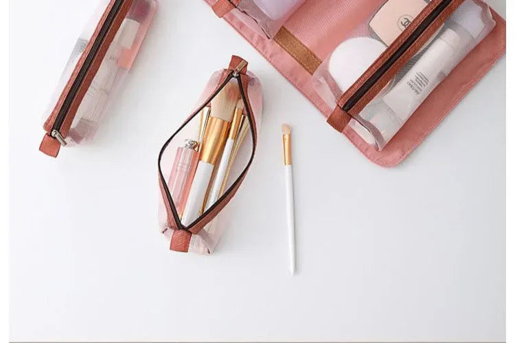 Bag of Holding: Ultra-Clever Travel Cosmetic Case for Women | Zippered Makeup & Toiletry Vault for Organized Queens