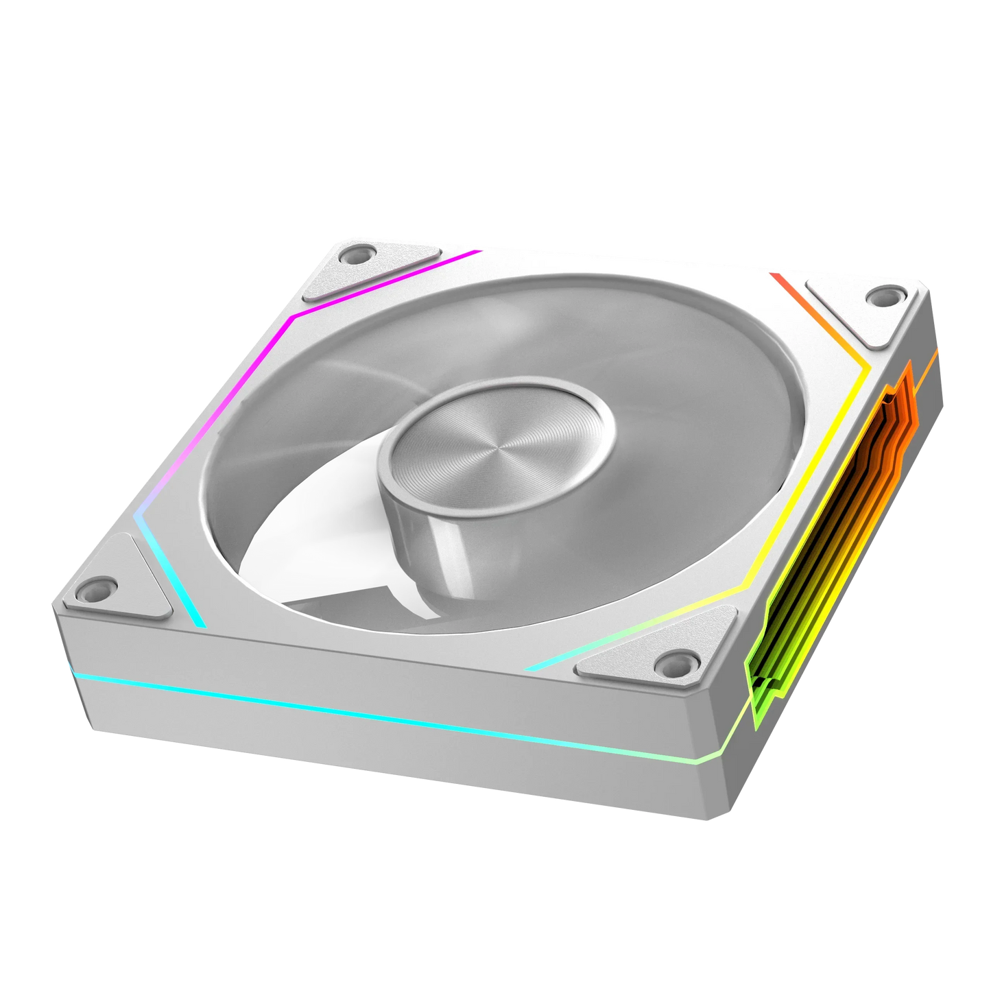 PRISM RIOT UF-2 PRO | 120mm 9-Blade ARGB Metalstorm Fan – Shred Heat, Not Riffs