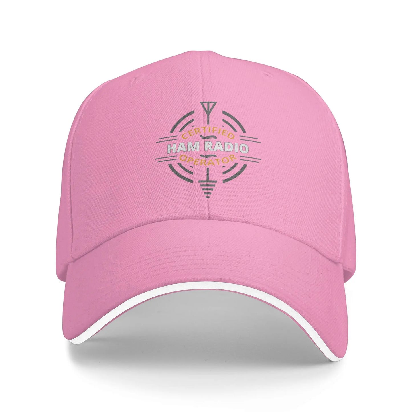 Ham Radio Operator Trucker Baseball Cap Adjustable Sun Protection Hiking Fishing Unisex Hat