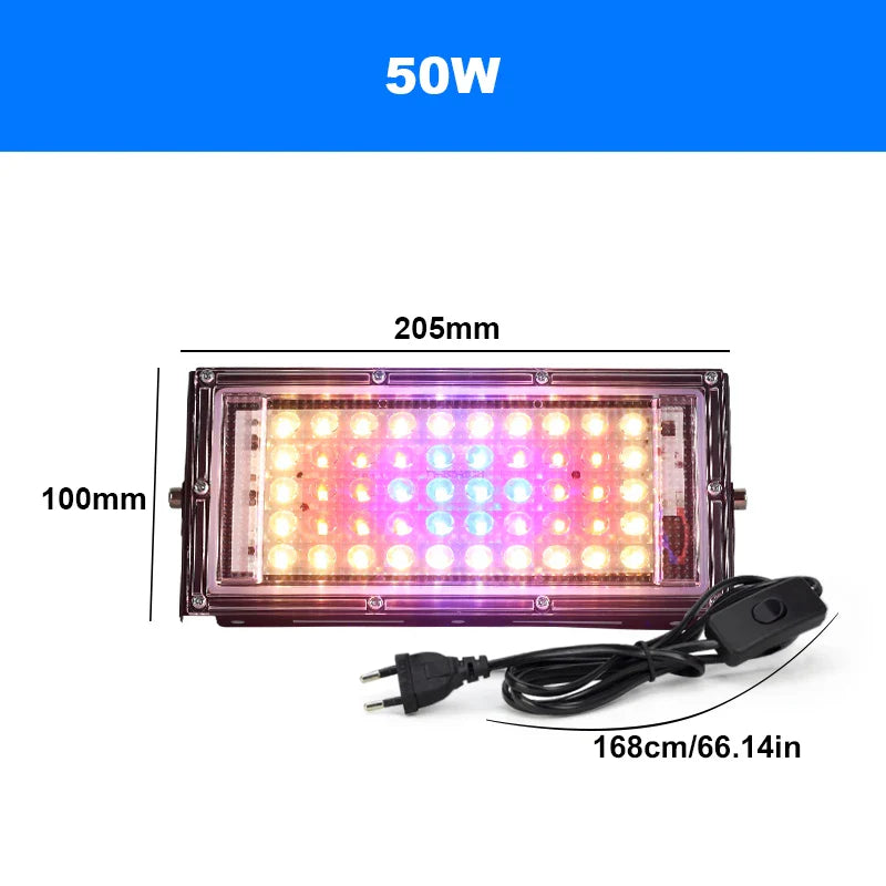 Photosynthesis Overlord: The 50W-150W LED Grow Light That Turns Plants Into Beasts