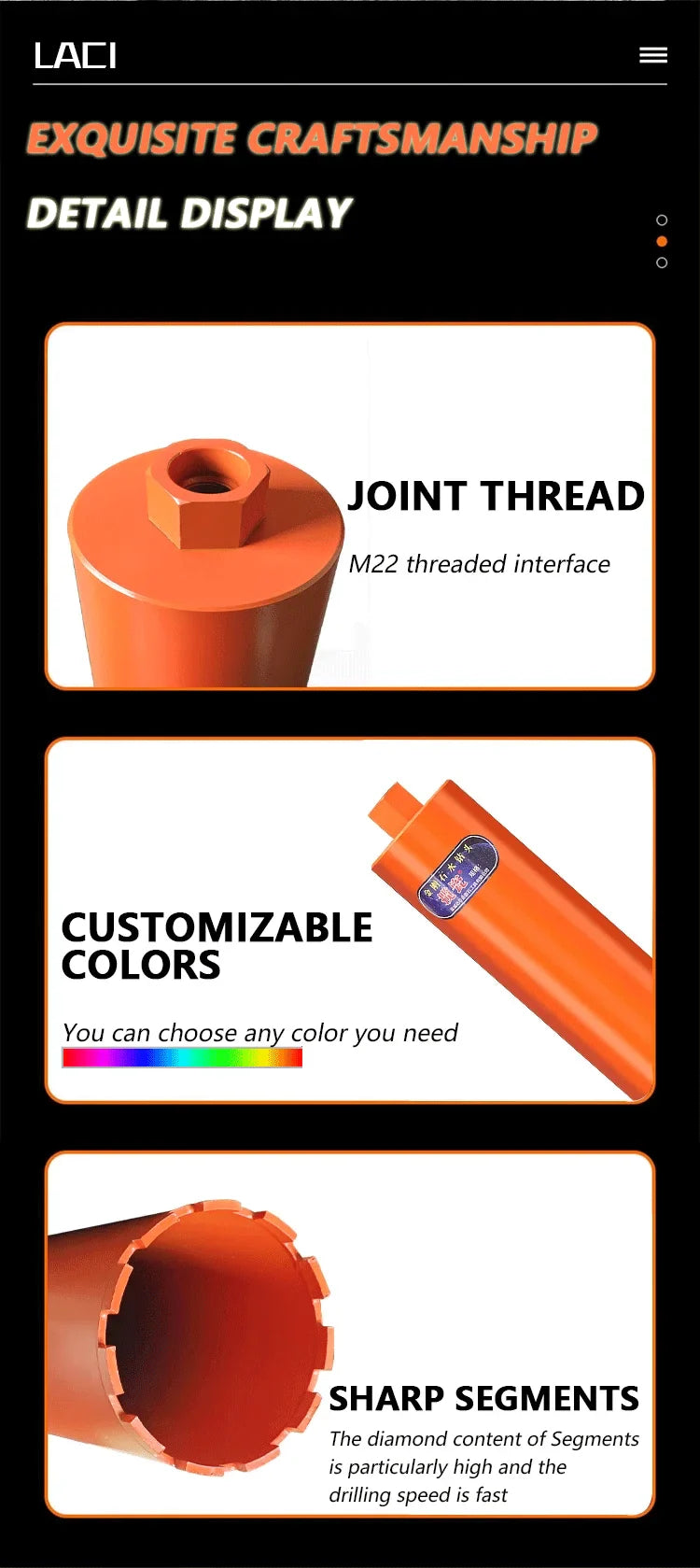 Concrete Killer 395 – Lizard Vigilante Diamond Core Drill Bit for Reinforced Concrete (25–200mm) | Aircon Wall Puncher from Hell