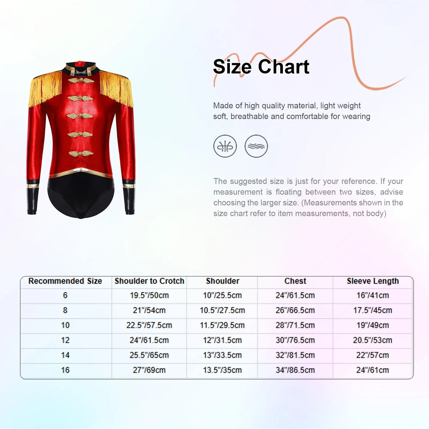 Girls Nutcracker Circus Ringmaster Costume – Medieval Royal Military Leotard Jumpsuit Halloween Cosplay