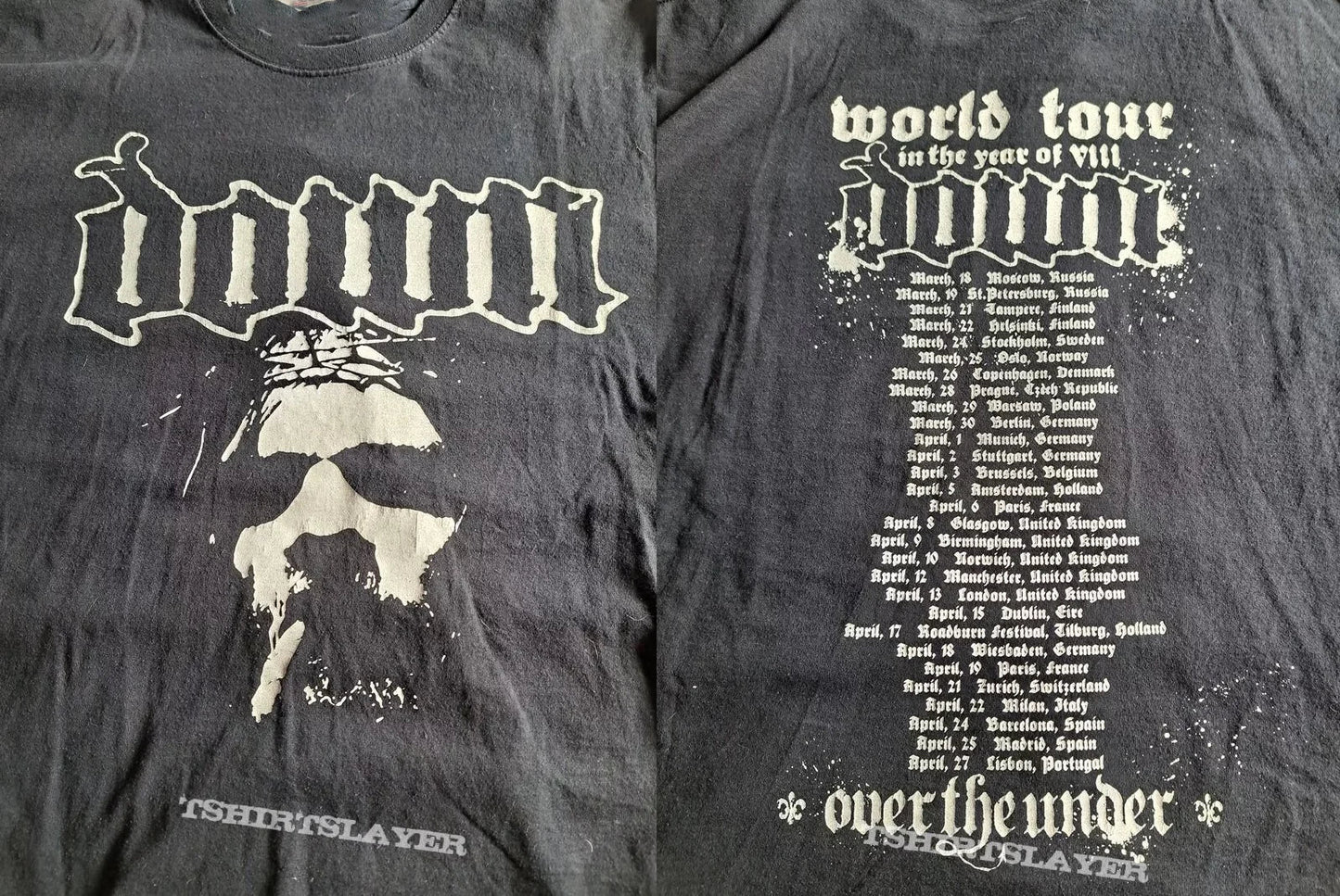 “DOWN FOR LIFE” Industrial-Grade Cotton Black Work Shirt – Pro-Fit Band Tee for Fans, Builders & Badasses (S-6XL)