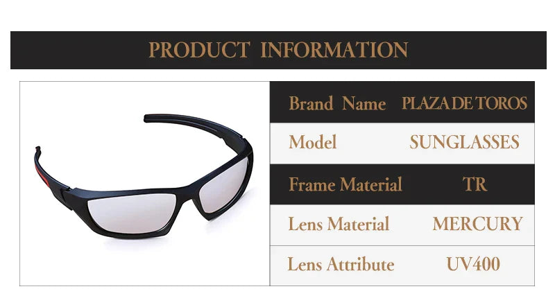 TACTICAL ZONE Polarized UV400 Combat-Ready Sport Sunglasses – Built for Fishing, Field Ops, and Full-Throttle Days