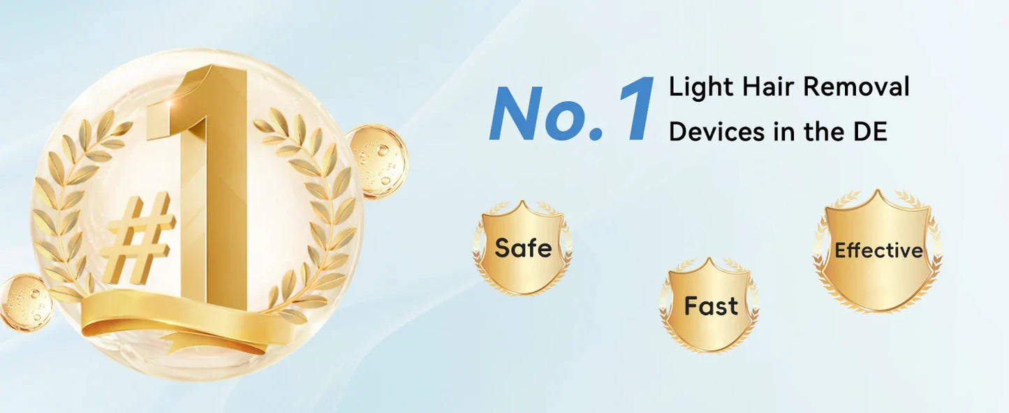 FlashQueen 5.2 – Unlimited IPL Laser Hair Removal Device with 22J Power & Lightning-Fast 0.8s Flashes for Face, Bikini & Body