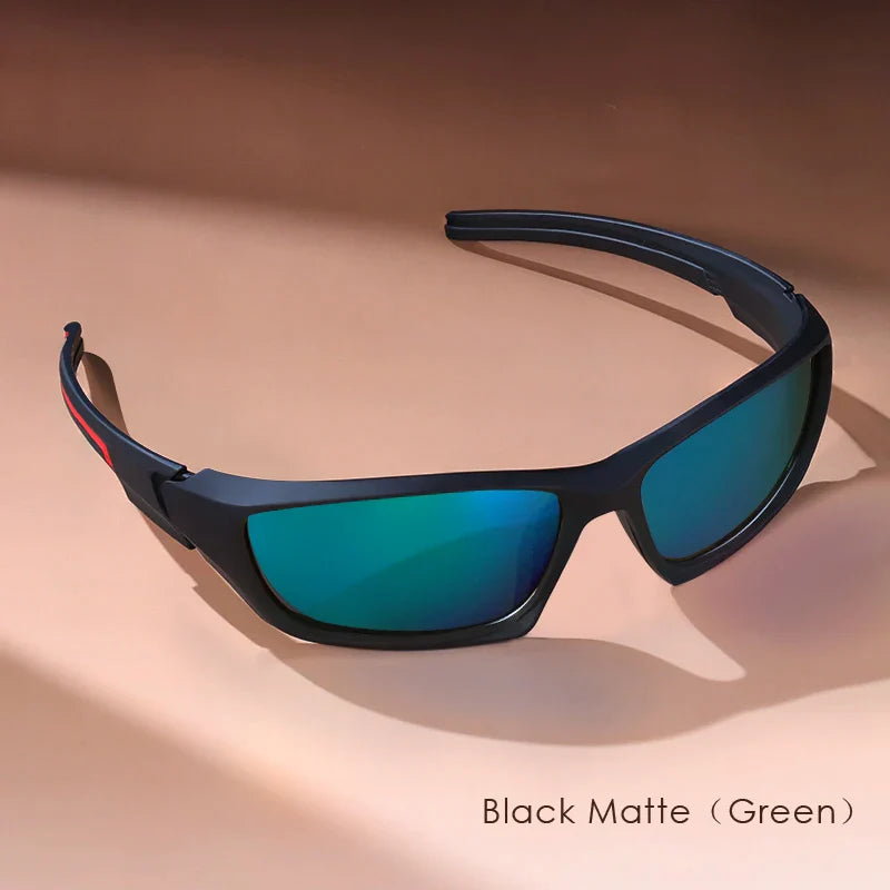 TACTICAL ZONE Polarized UV400 Combat-Ready Sport Sunglasses – Built for Fishing, Field Ops, and Full-Throttle Days