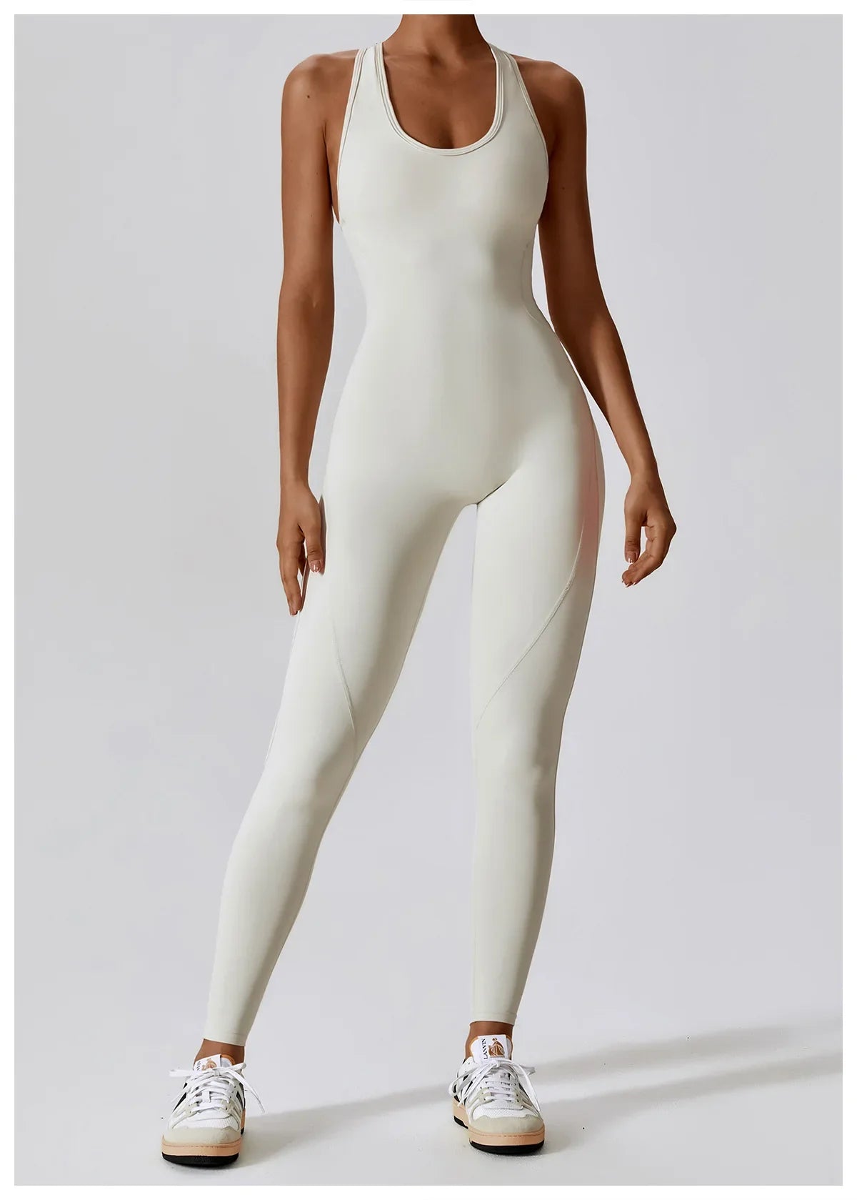 Seamless Yoga Jumpsuit - All-in-One Workout Outfit for Women