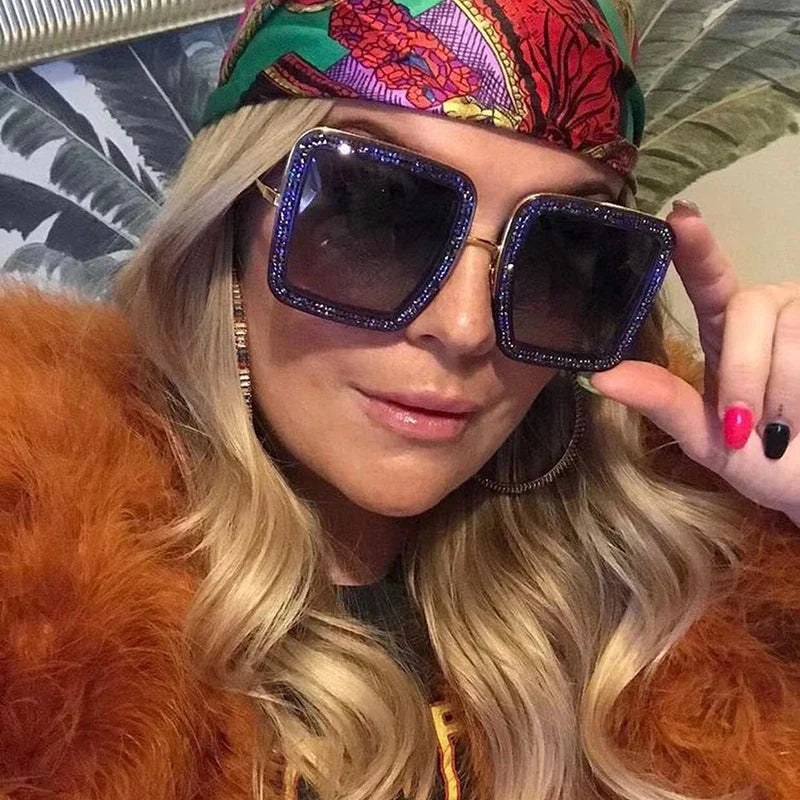 Glitter Vortex Shades – Rockstar Ice-Out Sunglasses for Unapologetic Legends