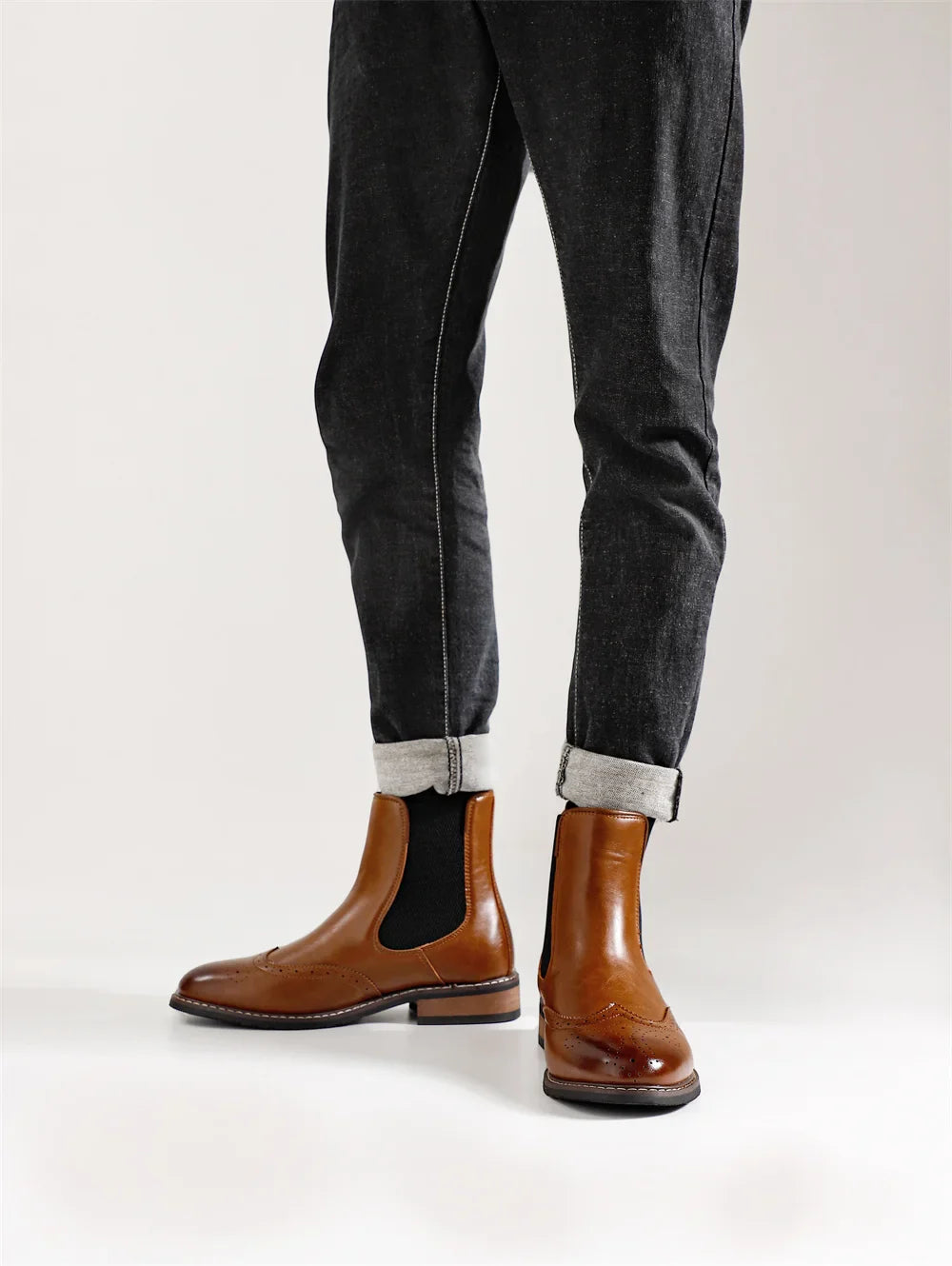 "Dead Poets Boots" – Lizard Vigilante Soft Leather Chelsea Boots for Men | Sleek Pointed-Toe Ankle Icons for Rebels, Artists & Gentlemen