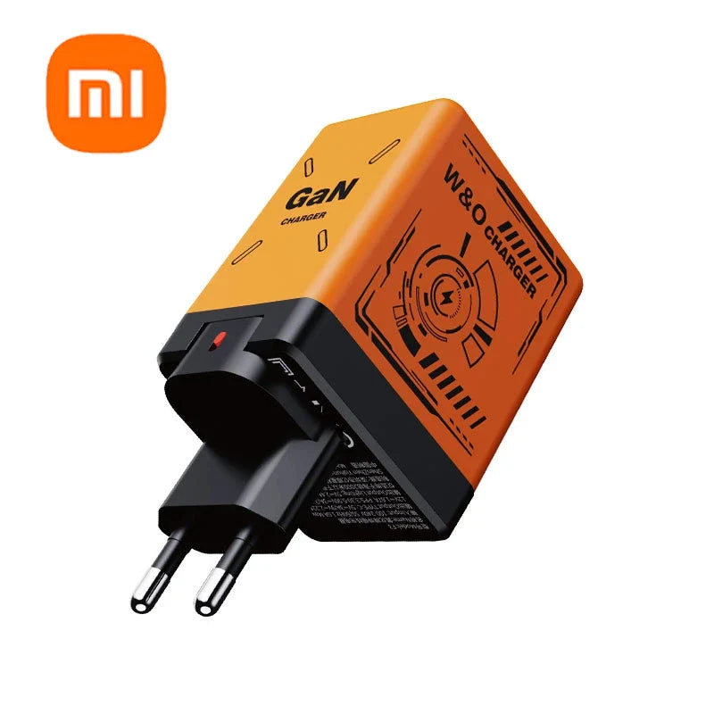 Xiaomi GaN 120W Ultra Fast Charger with Retractable Dual Type-C Cable – Holiday Power in Your Pocket