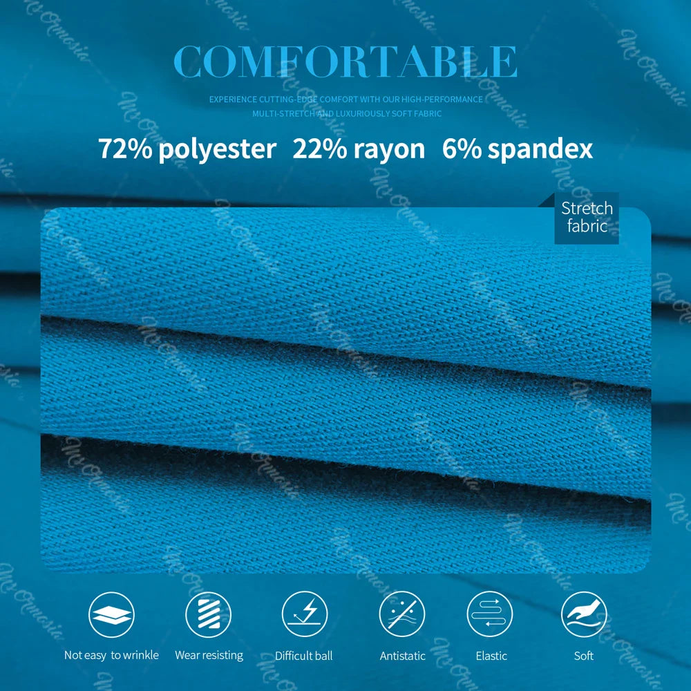 Unisex Medical Scrub Set | Fashionable & Breathable Beauty Salon & Nurse Uniform | Zipper Lapel Design