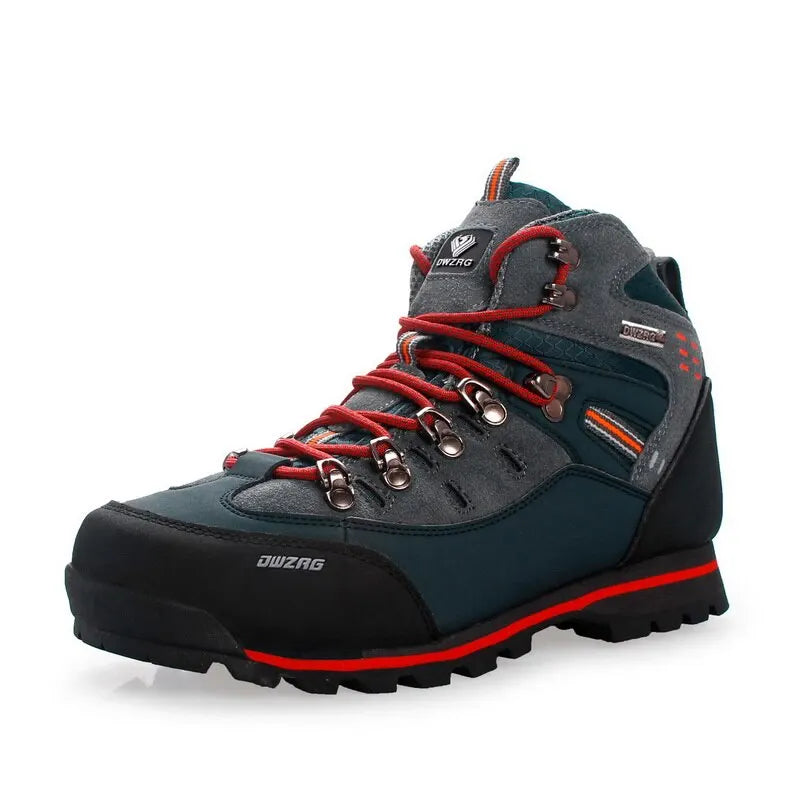 RiffHiker V1 – Men’s Leather Climbing Boots for Mountain Trails & Street Rebellion