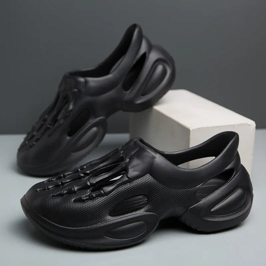 BoneTread X95 – Skull Claw Slip-On Sandals for Men’s Summer Riot & Beach Mayhem