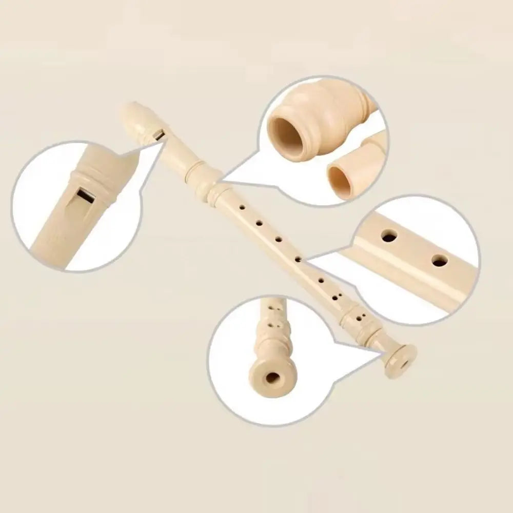 SweetTone Soprano Recorder – 8-Hole Baroque Flute in Food-Grade ABS for Beginners, Classrooms & Musical Mischief