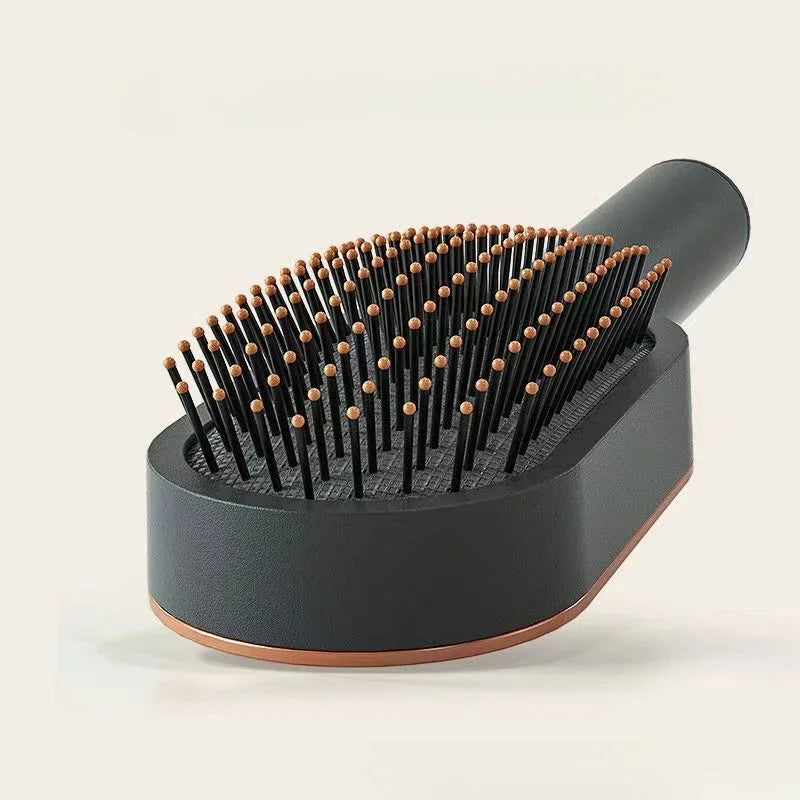 The Reckless Comb: One-Click Clean, Scalp-Slaying Air Cushion Hairbrush for Hardcore Hair Rebels