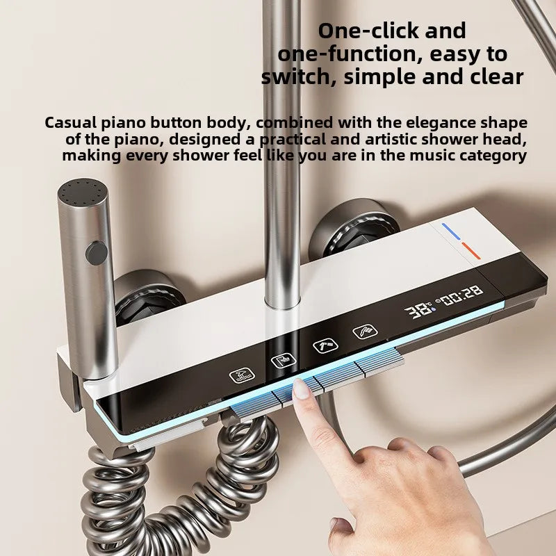 Brass Bastard Shower System – Industrial-Grade Pressure Shower Set for Bathroom Combat