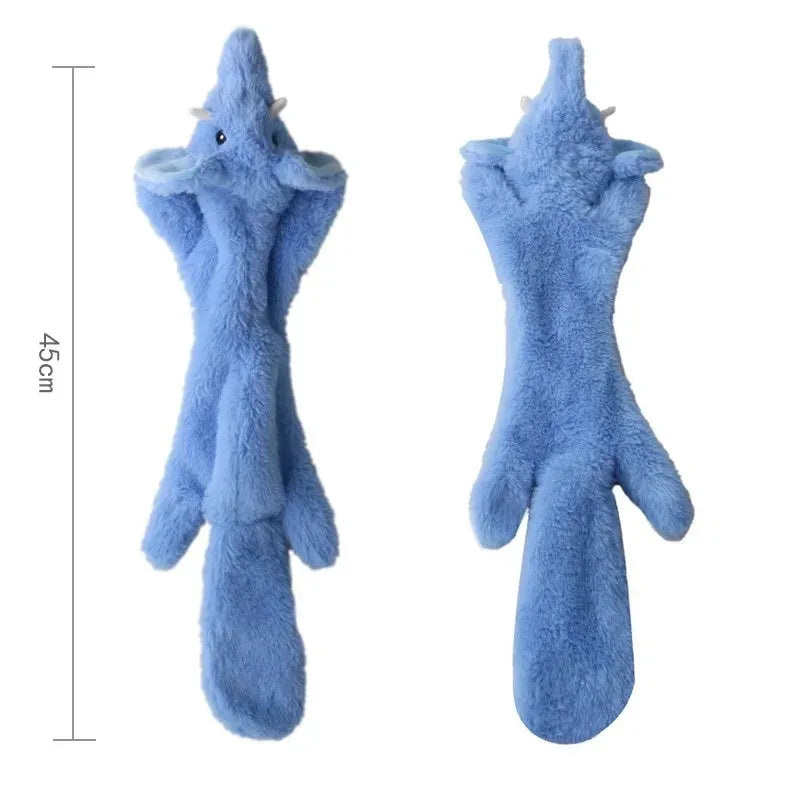 Roadkill Riff Rag – Stuffingless Squeaky Crinkle Dog Toy For Chaos Hounds &amp; Couch Goblins