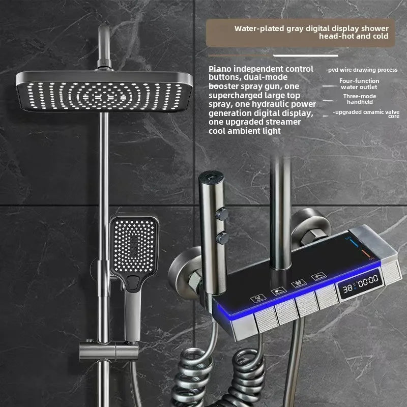 Brass Bastard Shower System – Industrial-Grade Pressure Shower Set for Bathroom Combat