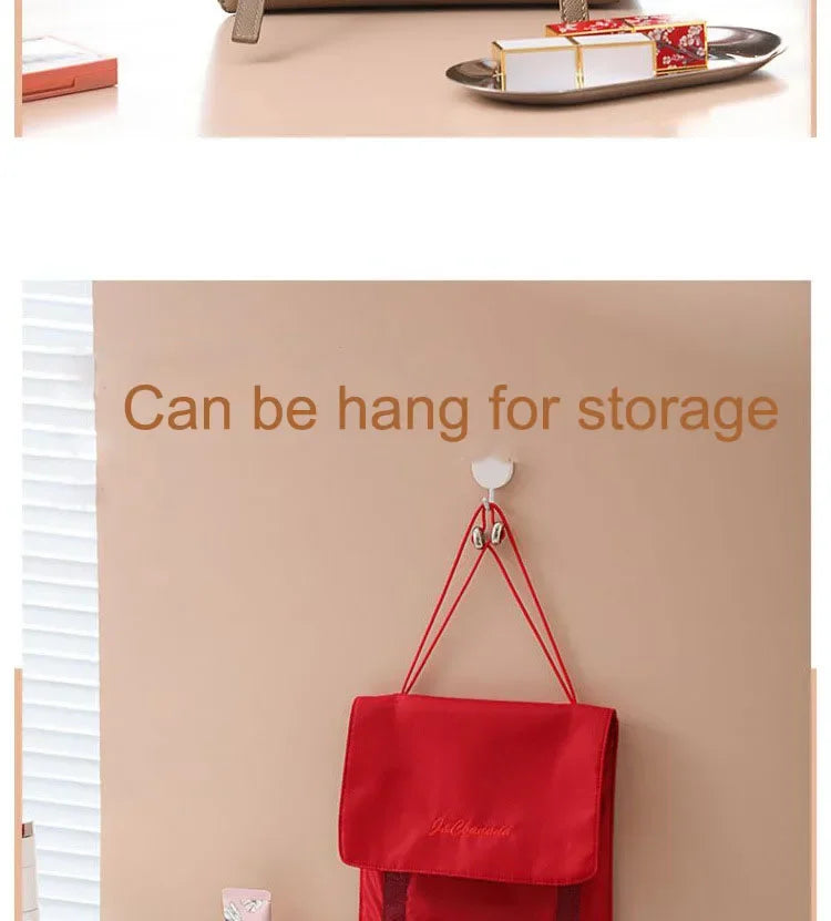 Bag of Holding: Ultra-Clever Travel Cosmetic Case for Women | Zippered Makeup & Toiletry Vault for Organized Queens