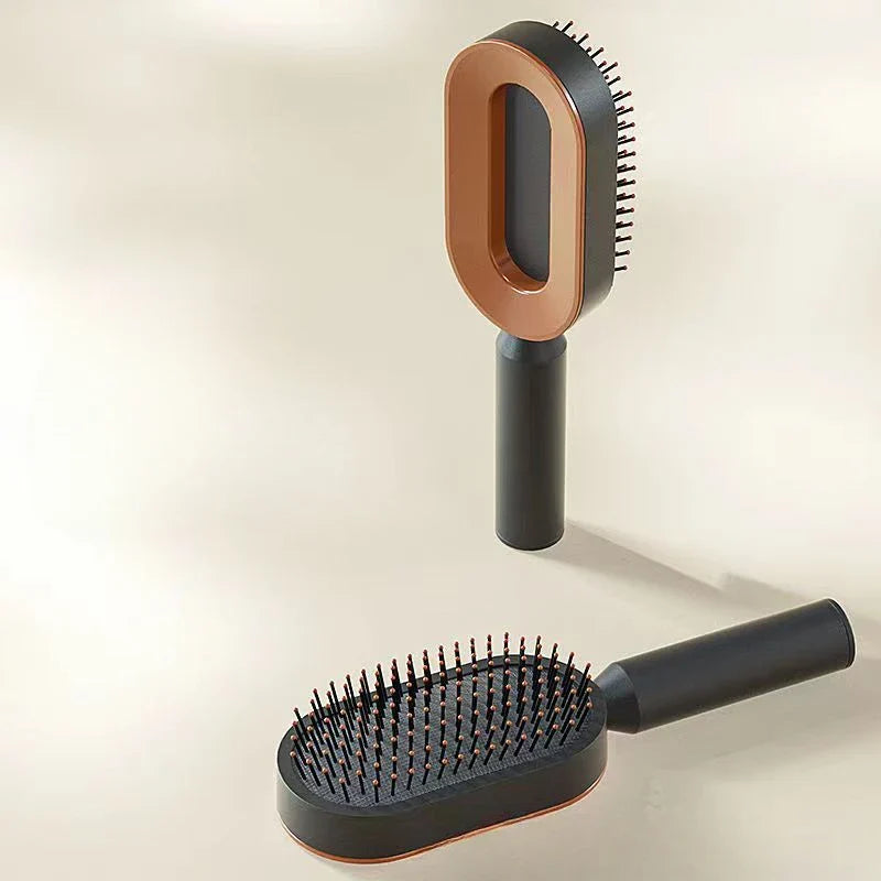 The Reckless Comb: One-Click Clean, Scalp-Slaying Air Cushion Hairbrush for Hardcore Hair Rebels