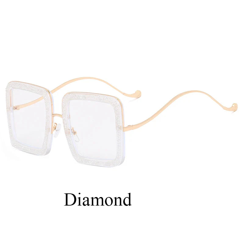 Glitter Vortex Shades – Rockstar Ice-Out Sunglasses for Unapologetic Legends