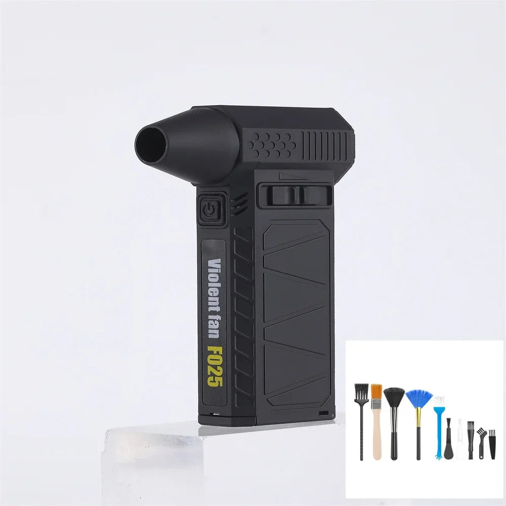 BLACKTORQ 200K RPM Turbo Air Cannon – Pro-Grade Cordless Jet Blower & Dust Cleaner with Infinite-Speed Brushless Drive