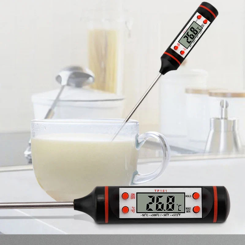 GrillMaster Pro Digital Kitchen Thermometer – Instant Accurate BBQ & Liquid Temp Probe