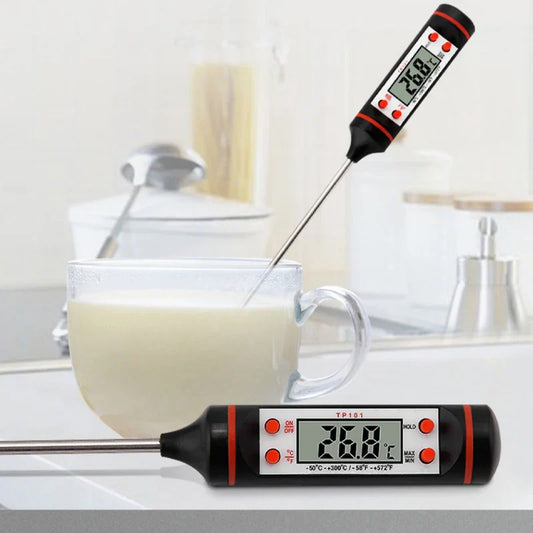 GrillMaster Pro Digital Kitchen Thermometer – Instant Accurate BBQ & Liquid Temp Probe