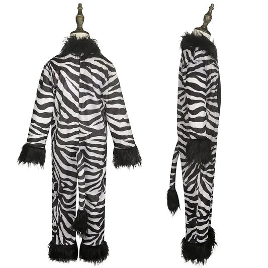 Adorable Zebra Costume for Kids – Perfect for Halloween and Stage Performances