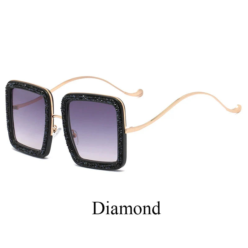 Glitter Vortex Shades – Rockstar Ice-Out Sunglasses for Unapologetic Legends