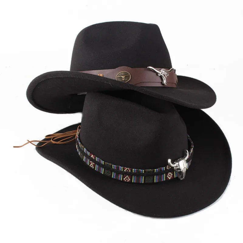 Outlaw Mirage – Cow Print Western Jazz Hat for Wild Rodeos & Neon Rodeo Raves  Product Descripti