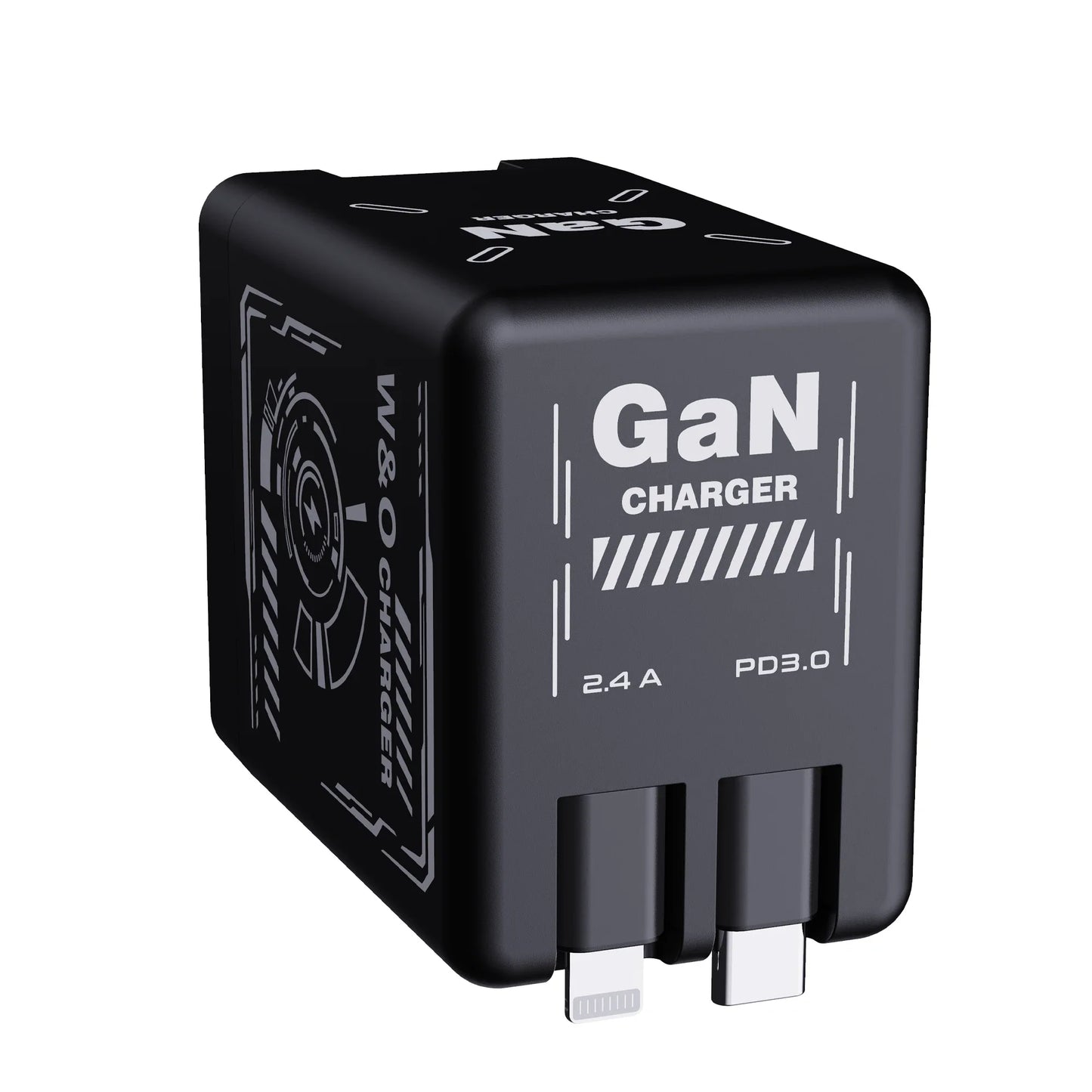 W&O GaN Fast Charging Cable – Liquid Silicone Power for Type-C & Lightning