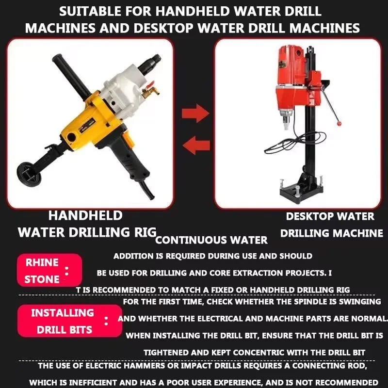Concrete Killer 395 – Lizard Vigilante Diamond Core Drill Bit for Reinforced Concrete (25–200mm) | Aircon Wall Puncher from Hell