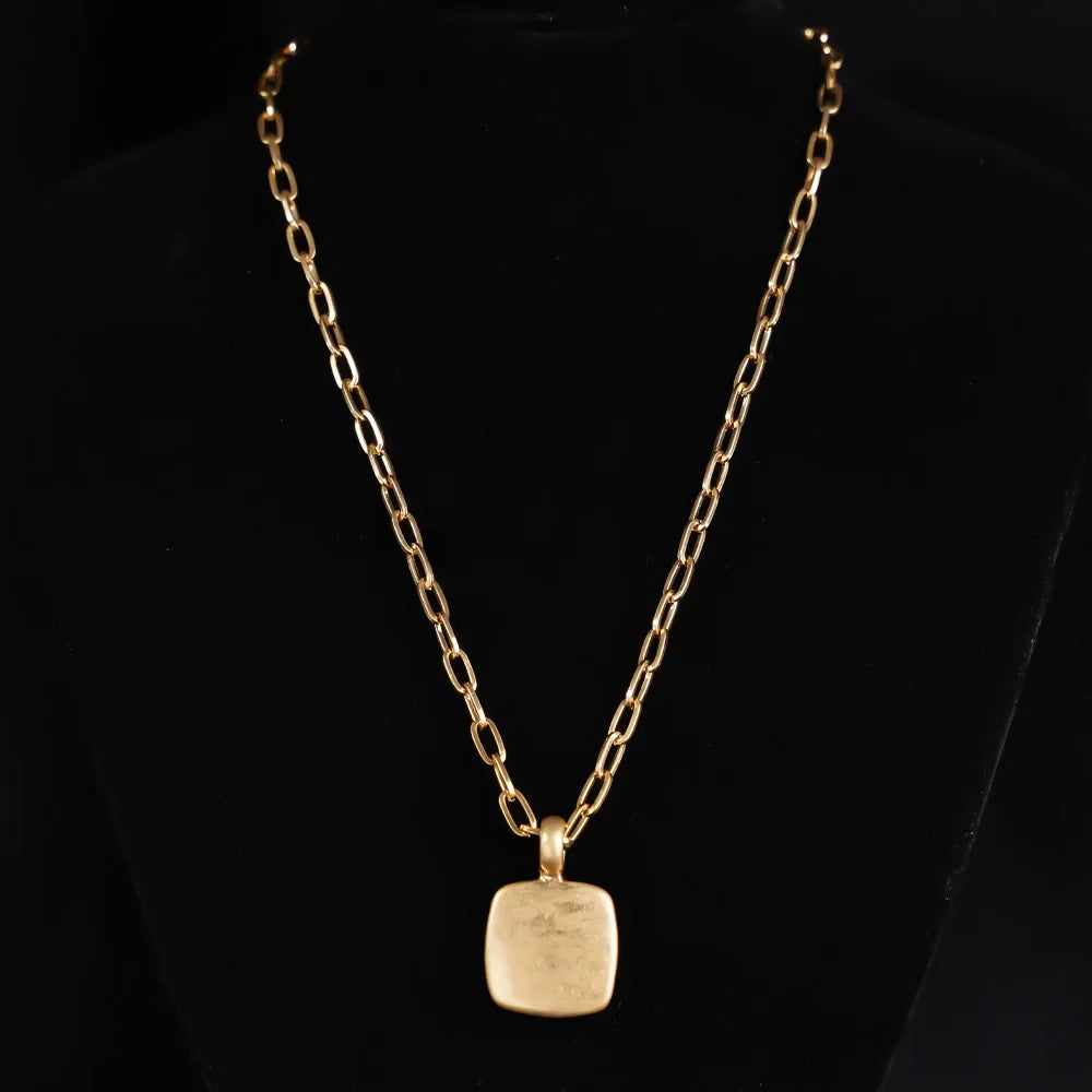 2025 RIOT LINKS – Double-Layer Punk Pendant Necklace for Rule Breakers & Heart Takers